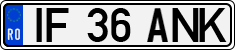 License plate of Romania, Regular plates