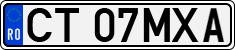 License plate of Romania, Regular plates