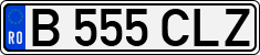 License plate of Romania, Regular plates