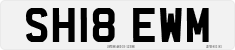 License plate of the United Kingdom, 2001 year system
