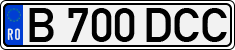 License plate of Romania, Regular plates