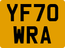 License plate of the United Kingdom, 2001 year system