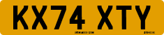 License plate of the United Kingdom, 2001 year system