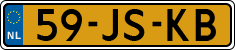License plate of the Netherlands, Cars