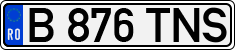 License plate of Romania, Regular plates