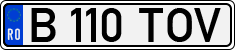License plate of Romania, Regular plates