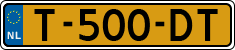 License plate of the Netherlands, Cars