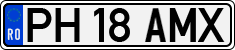 License plate of Romania, Regular plates