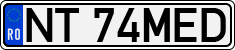 License plate of Romania, Regular plates