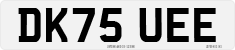 License plate of the United Kingdom, 2001 year system