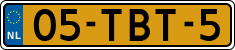 License plate of the Netherlands, Cars
