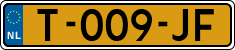 License plate of the Netherlands, Cars