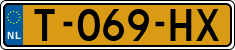 License plate of the Netherlands, Cars