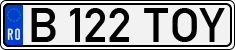 License plate of Romania, Regular plates