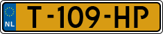 License plate of the Netherlands, Cars