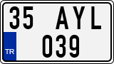 License plate of Turkey, Regular plates