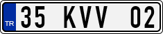 License plate of Turkey, Regular plates