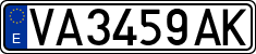 License plates of Spain, 1971 year series