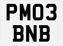 License plate of the United Kingdom, 2001 year system