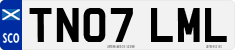 License plate of the United Kingdom, 2001 year system