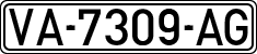 License plates of Spain, 1971 year series