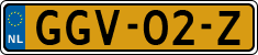 License plate of the Netherlands, Cars