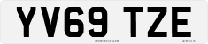 License plate of the United Kingdom, 2001 year system