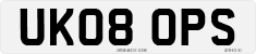 License plate of the United Kingdom, 2001 year system