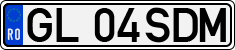License plate of Romania, Regular plates