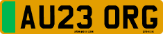 License plate of the United Kingdom, 2001 year system