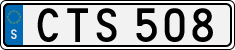 License plate of Sweden, Regular plates