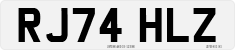 License plate of the United Kingdom, 2001 year system