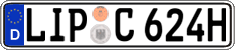 German license plate, Plates for oldtimers (type 