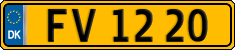License plate of Denmark, Commercial vehicles