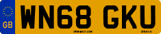 License plate of the United Kingdom, 2001 year system