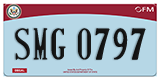 Federal license plates, Diplomatic