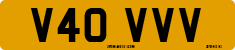 License plate of the United Kingdom, 1983 year system