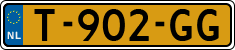 License plate of the Netherlands, Cars