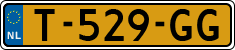 License plate of the Netherlands, Cars