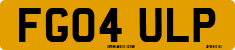 License plate of the United Kingdom, 2001 year system