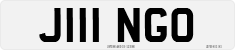License plate of the United Kingdom, 1983 year system