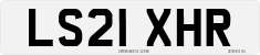 License plate of the United Kingdom, 2001 year system