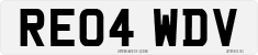 License plate of the United Kingdom, 2001 year system