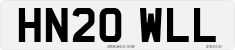 License plate of the United Kingdom, 2001 year system