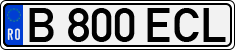 License plate of Romania, Regular plates