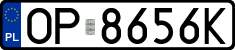 License plates of Poland, Regular car plates