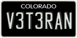 Colorado, Vanity Plates