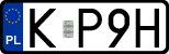 License plates of Poland, Regular car plates