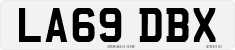 License plate of the United Kingdom, 2001 year system