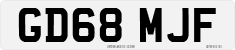 License plate of the United Kingdom, 2001 year system